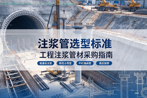 深泽注浆管选型标准