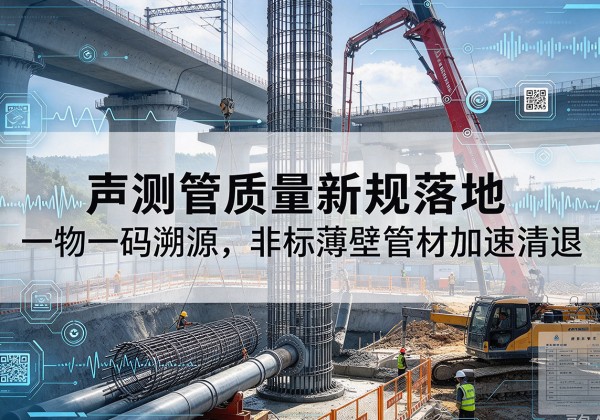 深泽声测管质量新规落地，一物一码溯源，非标薄壁管材加速清退