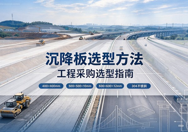 深泽沉降板选择方法